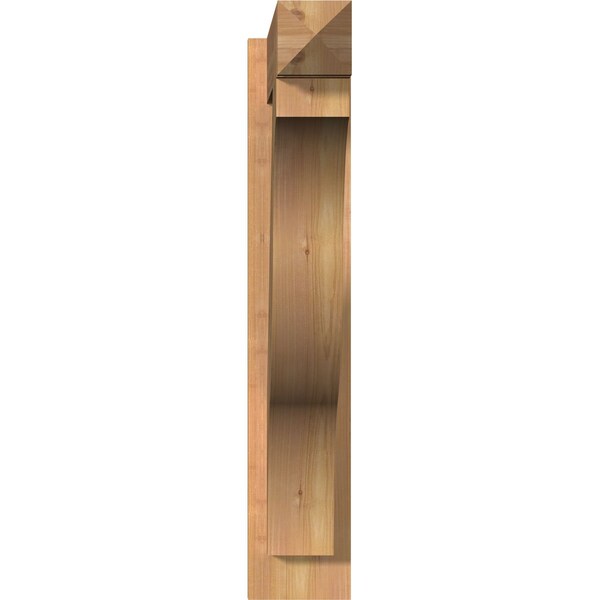 Funston Smooth Arts And Crafts Outlooker, Western Red Cedar, 5 1/2W X 26D X 30H